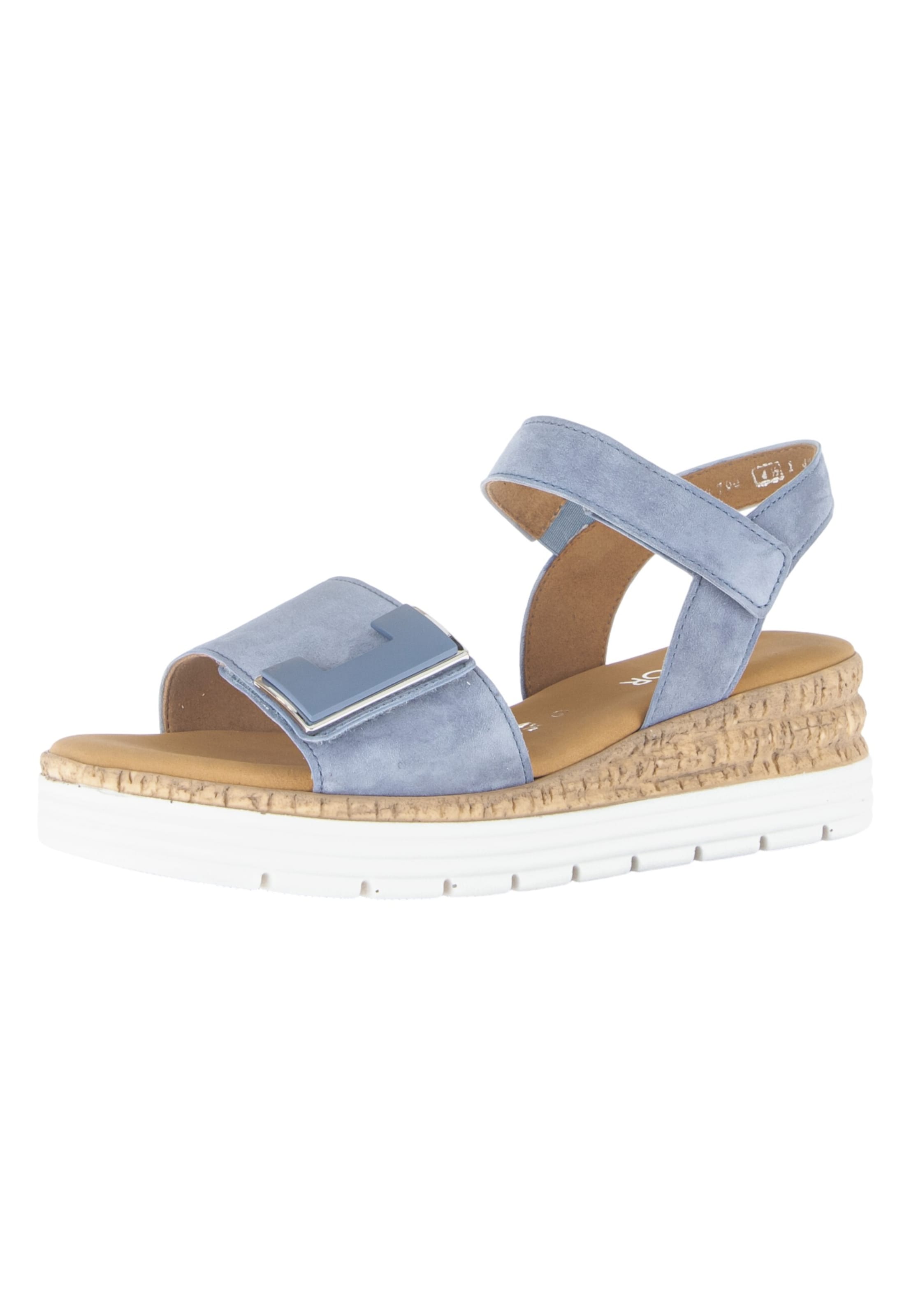 GABOR Sandaal in Blauw: voorkant