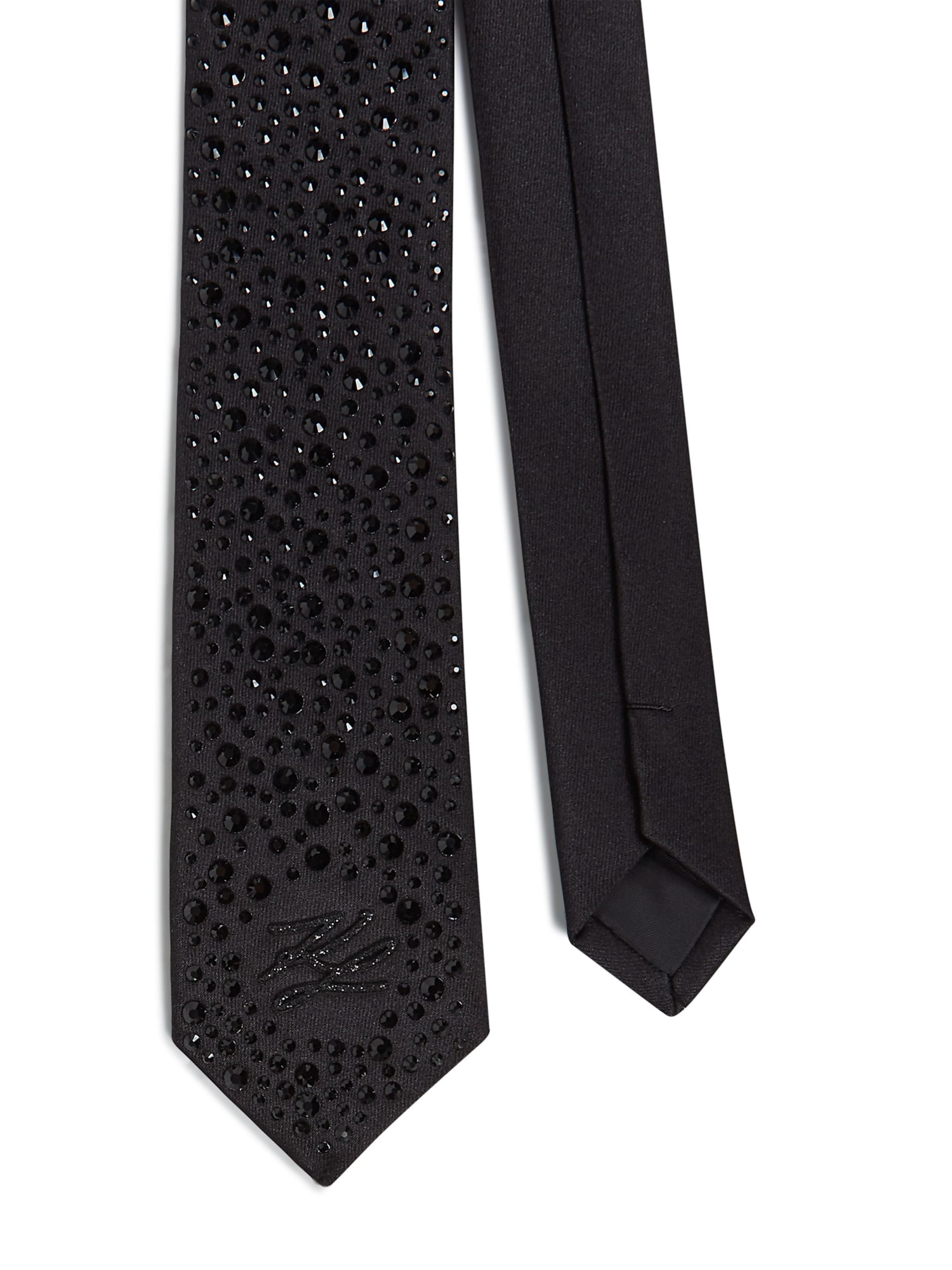 Karl Lagerfeld Krage i sort