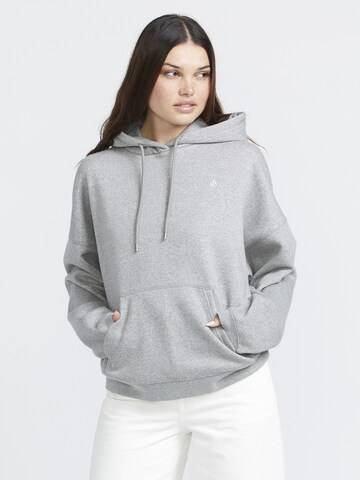 Volcom Sweatshirt in Grey: front