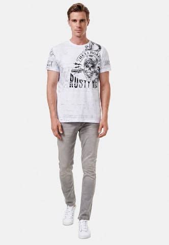 Rusty Neal T-Shirt in Weiß