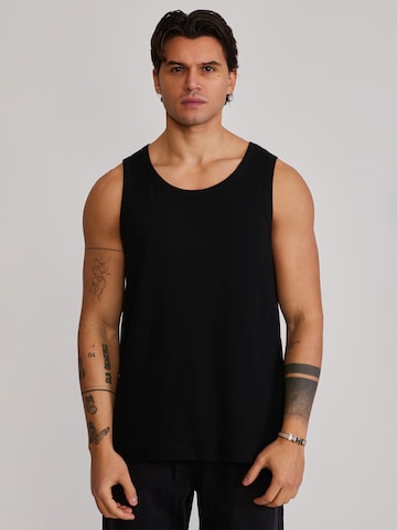 Gilet di SikSilk in nero: frontale
