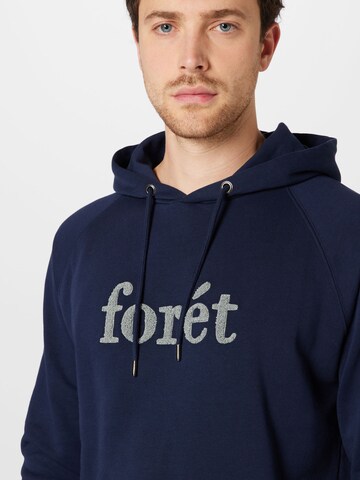 forét Sweatshirt 'MAPLE' in Blauw