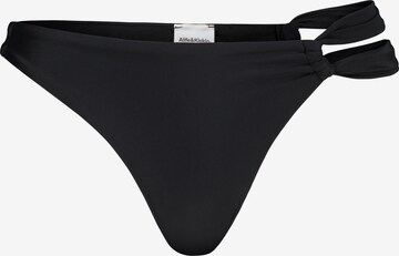 Alife and Kickin Bikini nadrágok 'JameliaAK' - fekete: elől