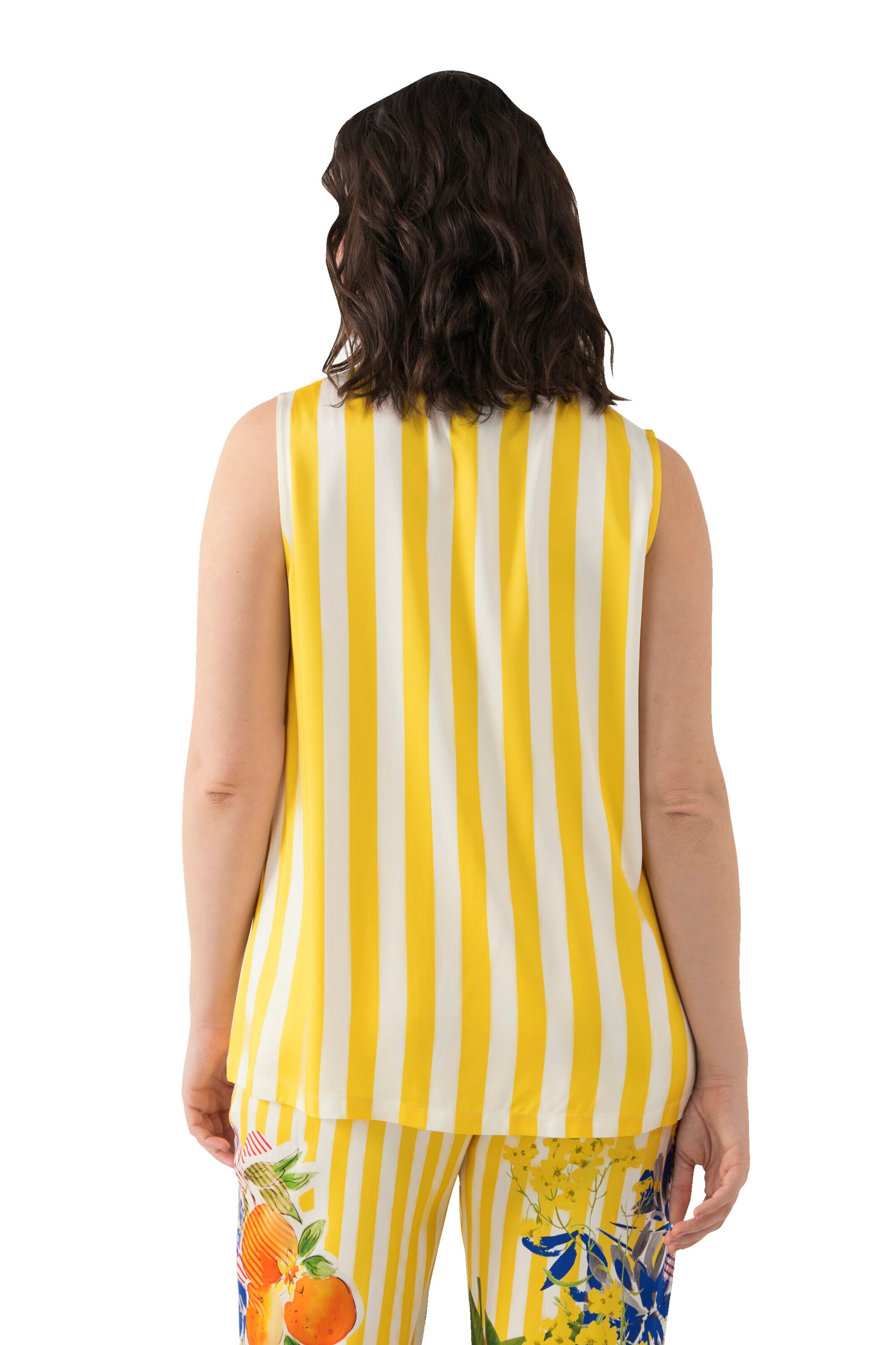 Ulla Popken Blusentop in Gelb