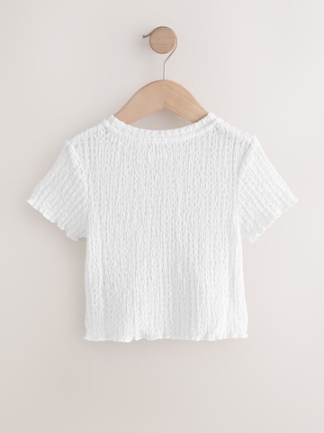 T-Shirt Next en blanc