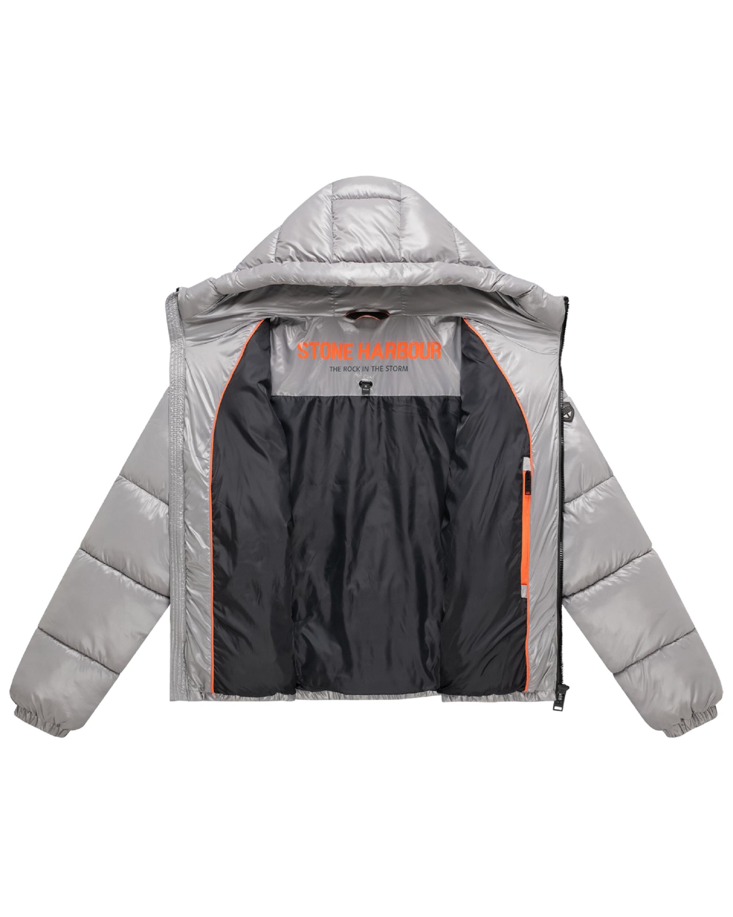 STONE HARBOUR Winter jacket 'Tanioos XX' in Grey