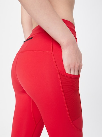 Newline Skinny Sportovní kalhoty – červená