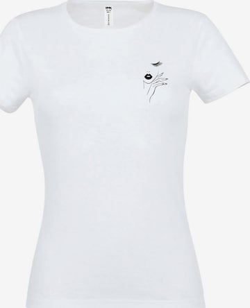 RMK Shirt 'Stilvoll' in White: front