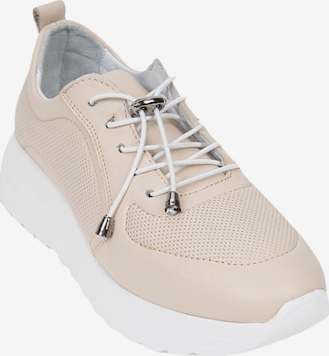 Baskets basses 'Sneaker' Desa en blanc : devant