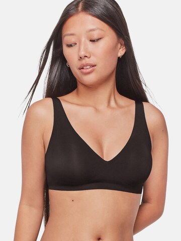 Push-up Reggiseno di Gisela in nero: frontale