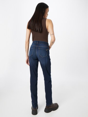 MAC Slimfit Jeans in Blauw