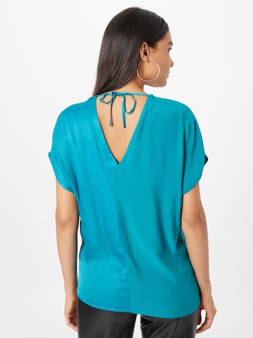 Sisley - Blusa em azul