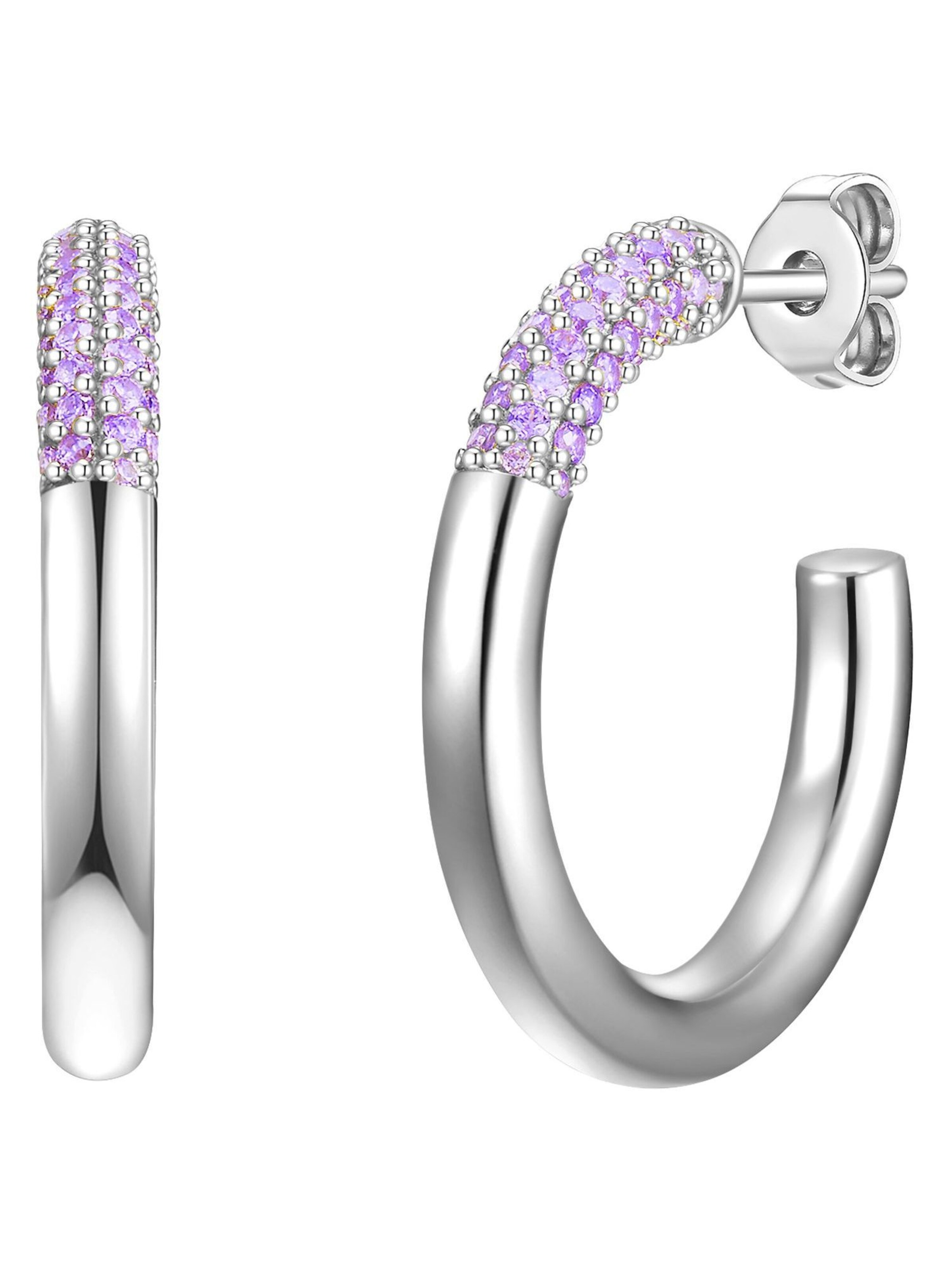 Glanzstücke München - Pendientes en plata: frente