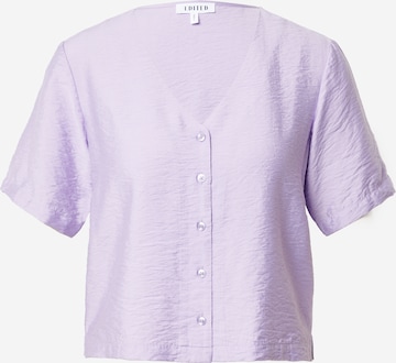 EDITED Blouse 'Naya' in Purple: front