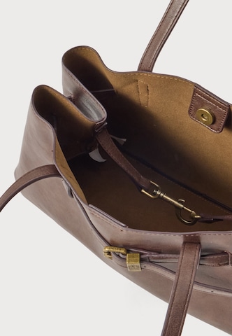 Borsa a spalla di REPLAY in marrone: superiore