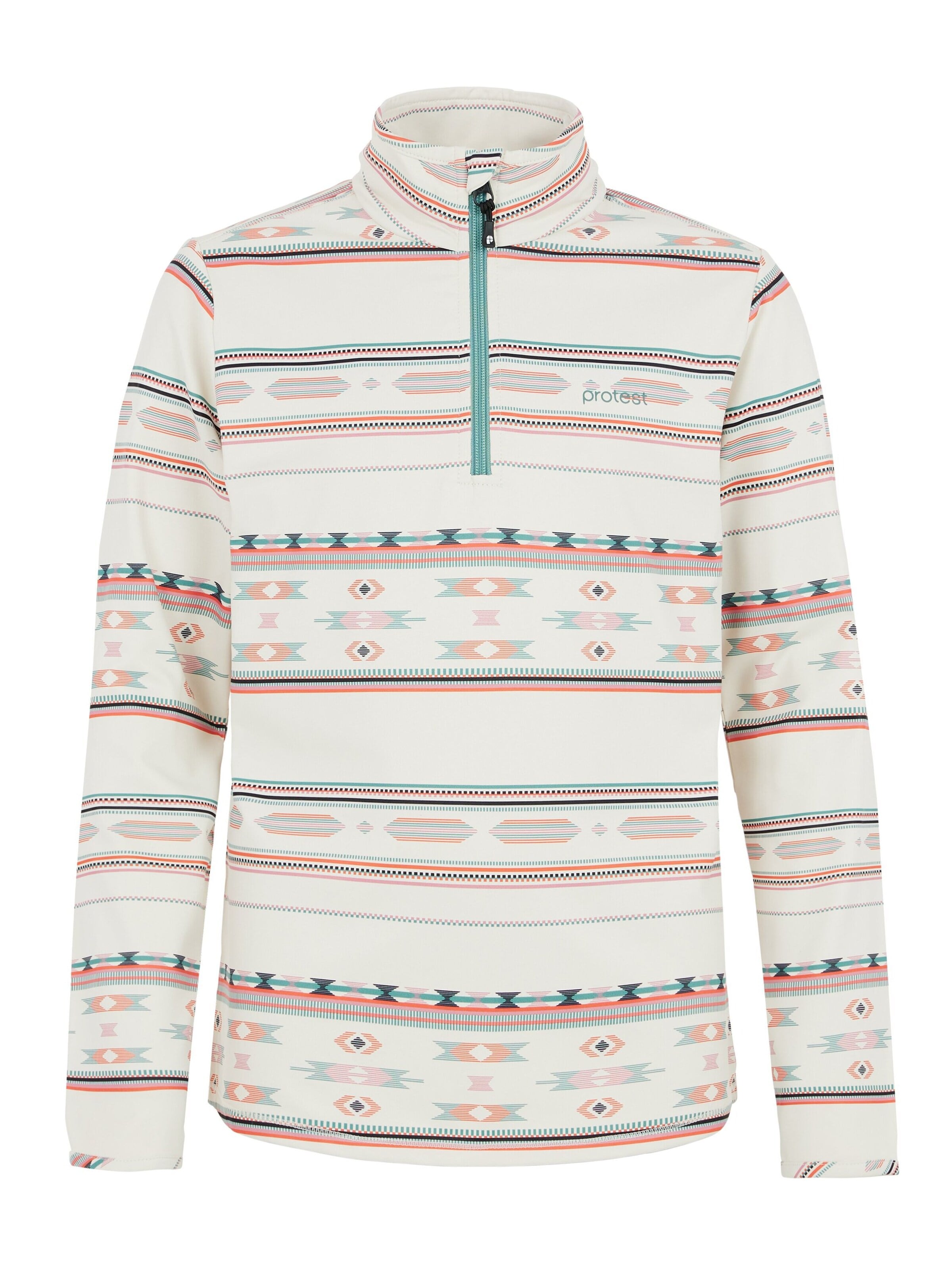 PROTEST Sports sweatshirt 'PRTVESH JR' in White: front