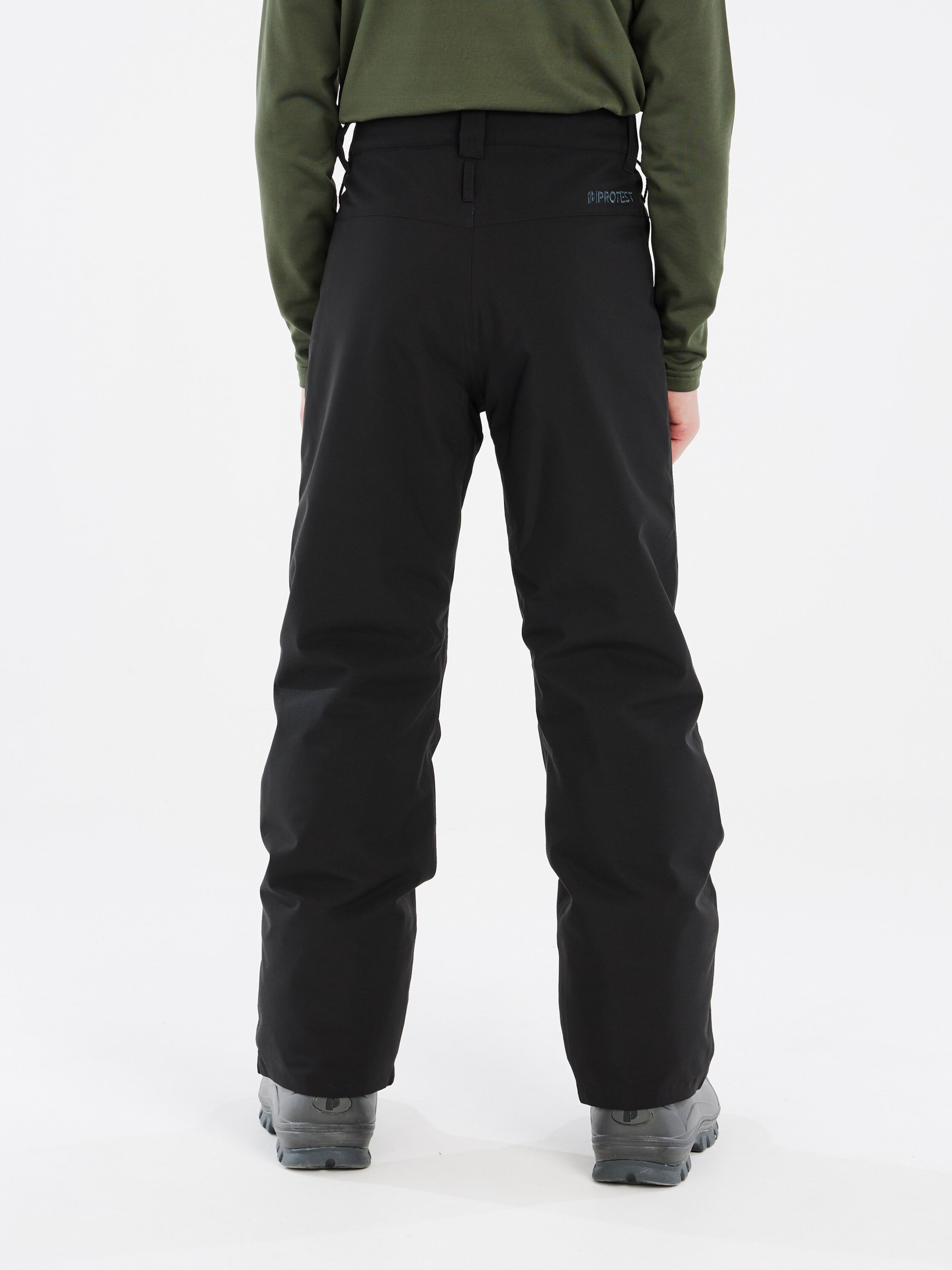 PROTEST Regular Workout Pants 'PRTSTERIO JR' in Black