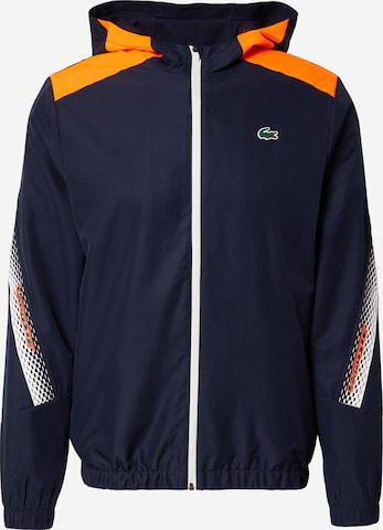 Lacoste Sport Αθλητικό μπουφάν σε μπλε: μπροστά