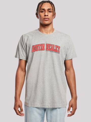 T-Shirt 'British Motor Heritage Austin Healey College' F4NT4STIC en gris : devant