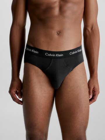 Slip Calvin Klein Underwear en noir : devant