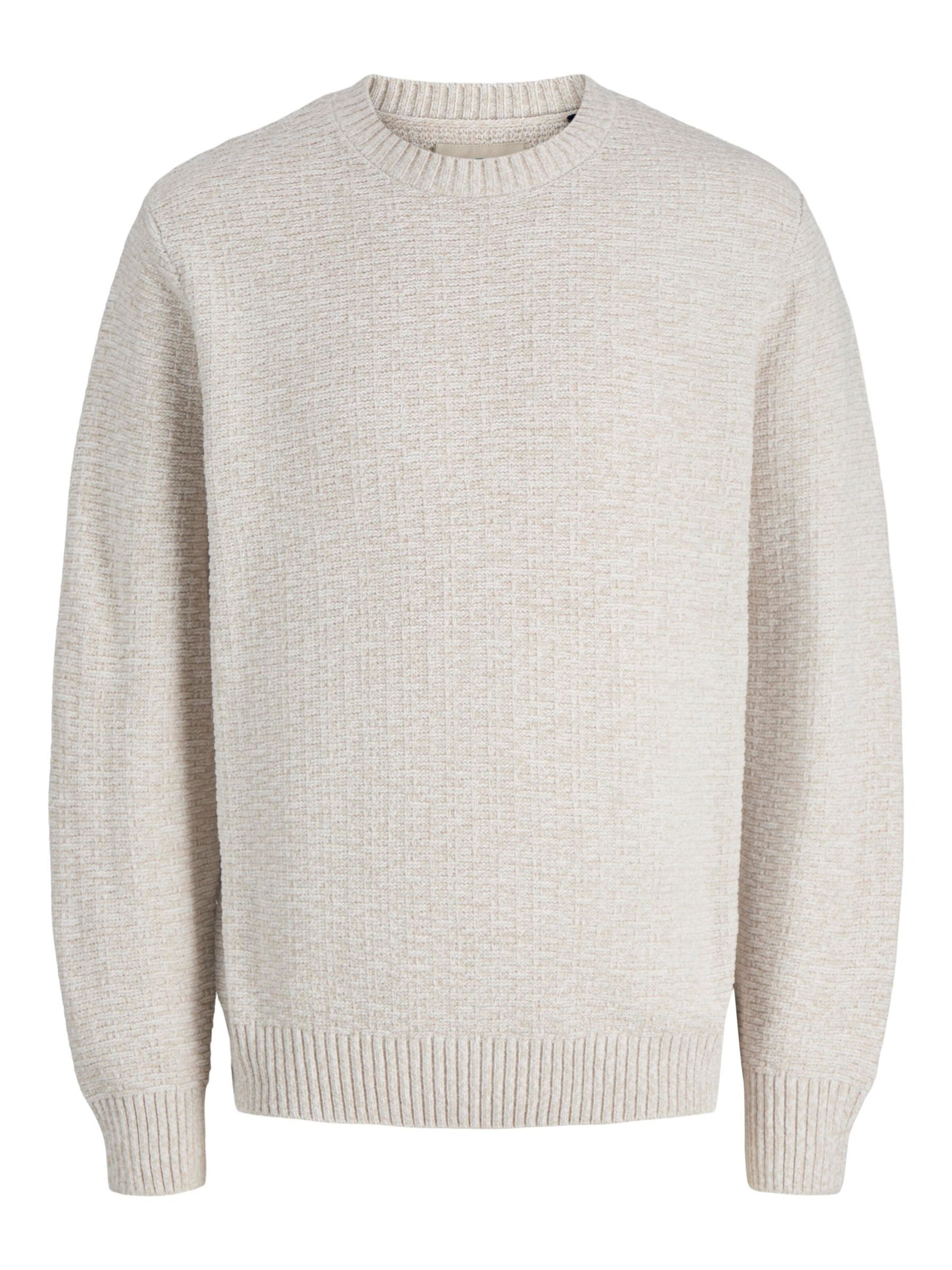 Jack & Jones Premium Sweater in White: front