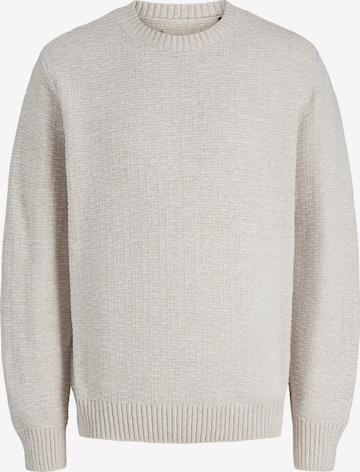 JACK & JONES Sweater in White: front