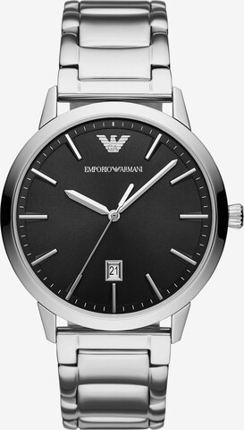 Emporio Armani Analoguhr in Schwarz: predná strana