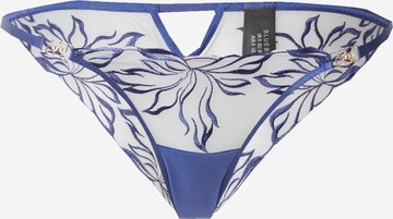 Bluebella - Cueca 'Georgina' em azul: frente