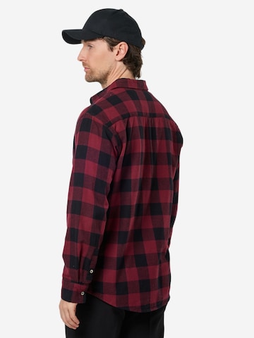 Regular fit Camicia 'Denver' di Denim Factory in rosso