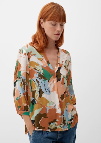 s.Oliver Blouse in Gemengde kleuren: voorkant