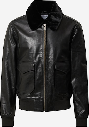 ABOUT YOU x Kevin Trapp Between-Season Jacket 'Arvid' in Black: front