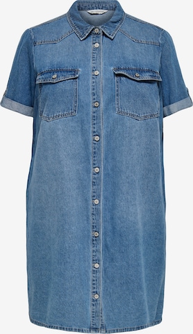 ONLY Carmakoma Puseromekko 'CARLisa' värissä sininen: etupuoli