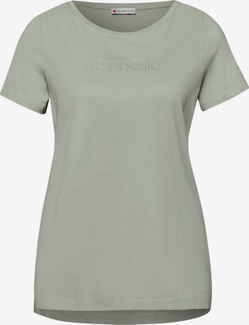 STREET ONE Shirt in Green: front