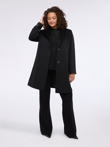 Manteau d’hiver Fiorella Rubino en noir