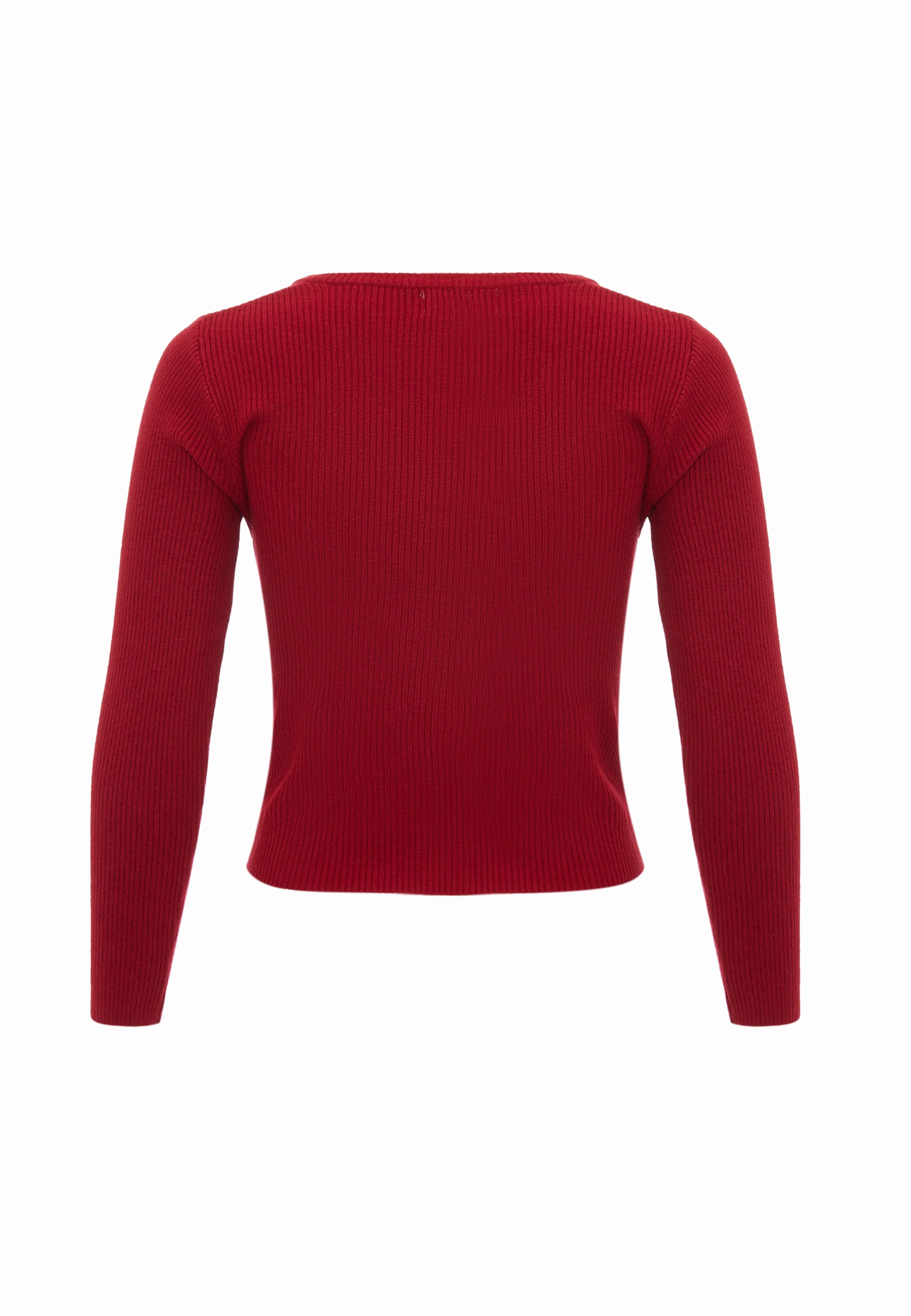 leo basics - Pullover em vermelho