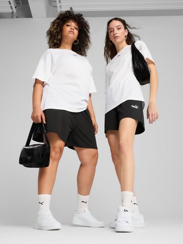 PUMA - regular Pantalón deportivo 'Ess No. 1' en negro