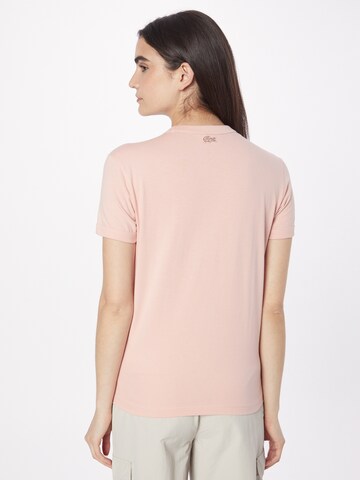 Maglietta di LACOSTE in rosa