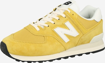 dzeltens new balance Zemie brīvā laika apavi '574': no priekšpuses