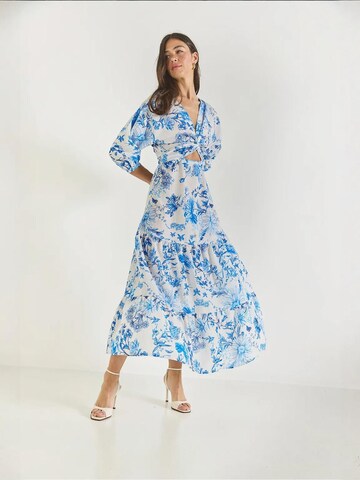Robe Bianco Lucci en bleu
