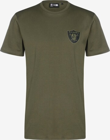 T-Shirt 'NFL Digi  Las Vegas Raiders' NEW ERA en vert : devant