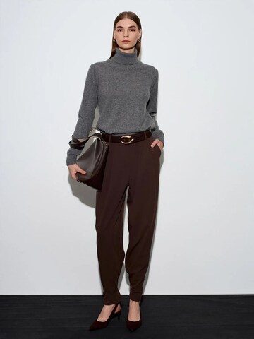 Dilvin Wide Leg Hose in Braun