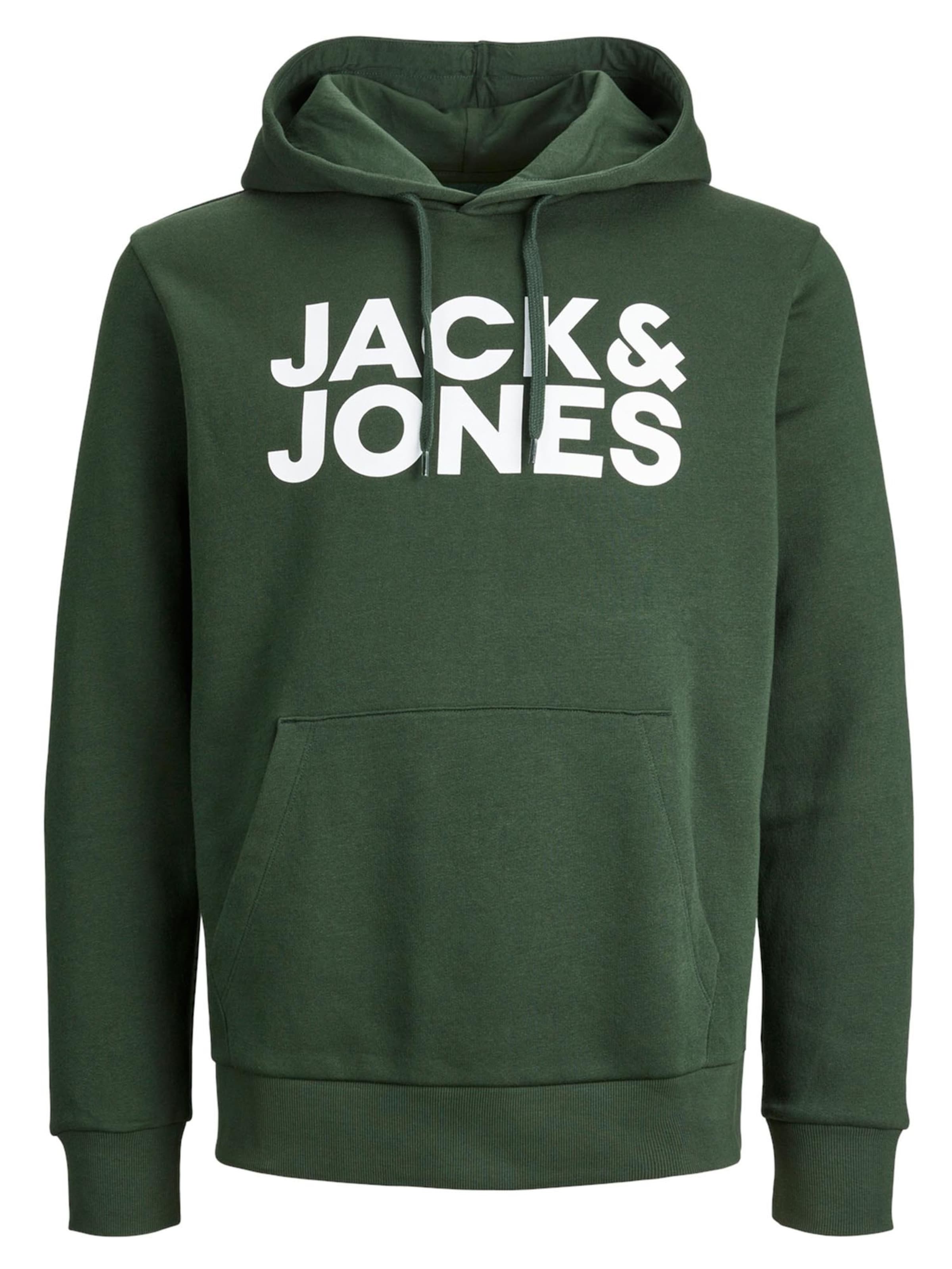 JACK & JONES Sweatshirt 'Corp'‌‌‌‌‌‌‌‌‌‌ in Grün: Vorderseite