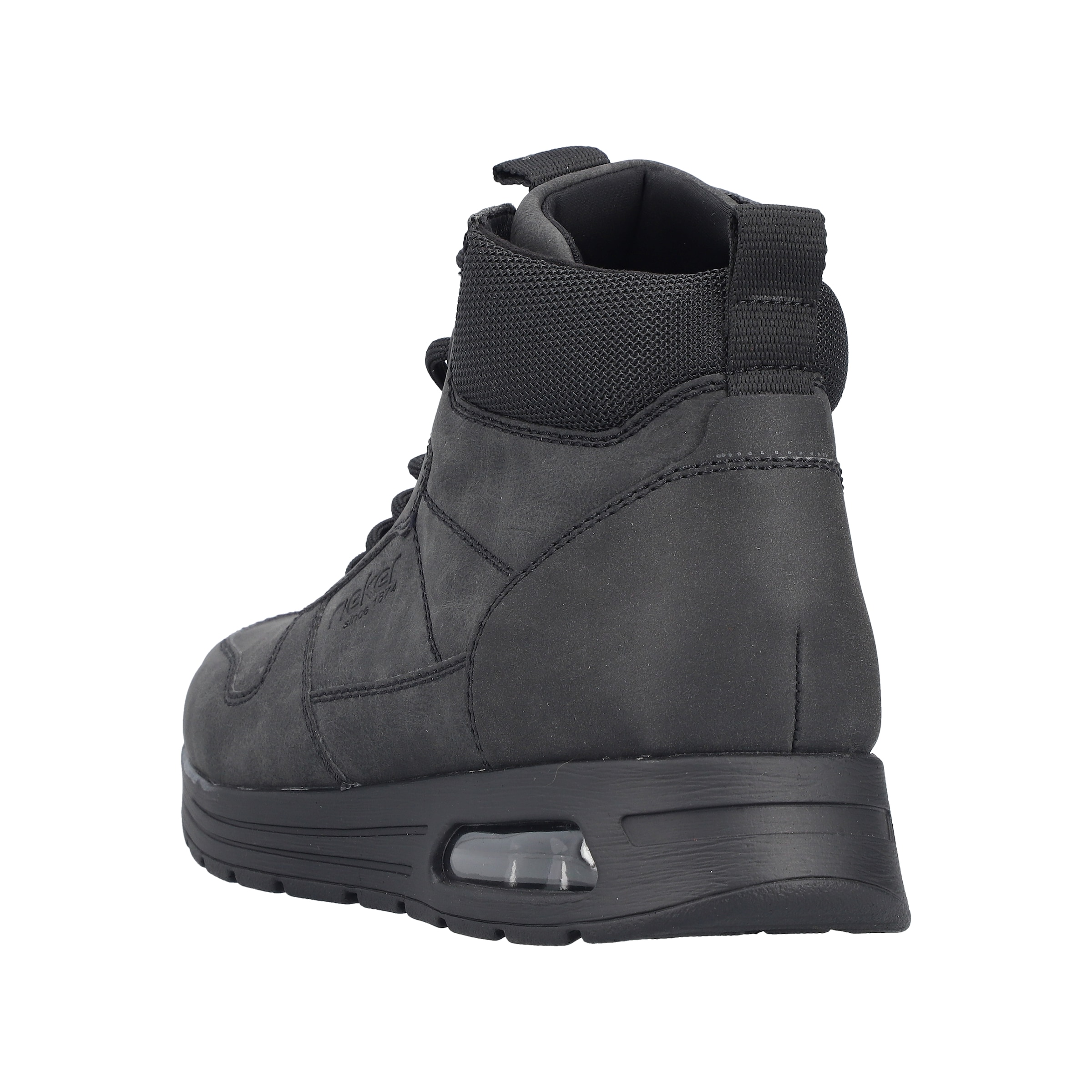 Rieker Lace-Up Boots in Grey