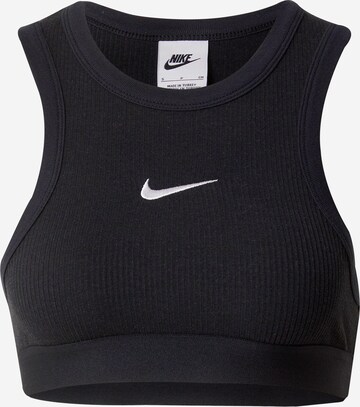 Nike Sportswear Top - Čierna: predná strana