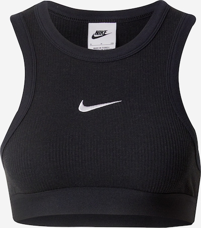 Nike Sportswear Top veličine XS u crna / bijela, Pregled proizvoda