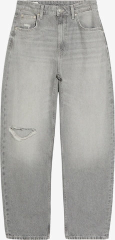 Bershka Barrel Jeans i grå: framsida