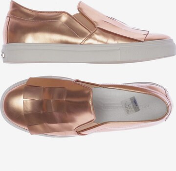 Kennel & Schmenger Flats & Loafers in 38 in Gold: front