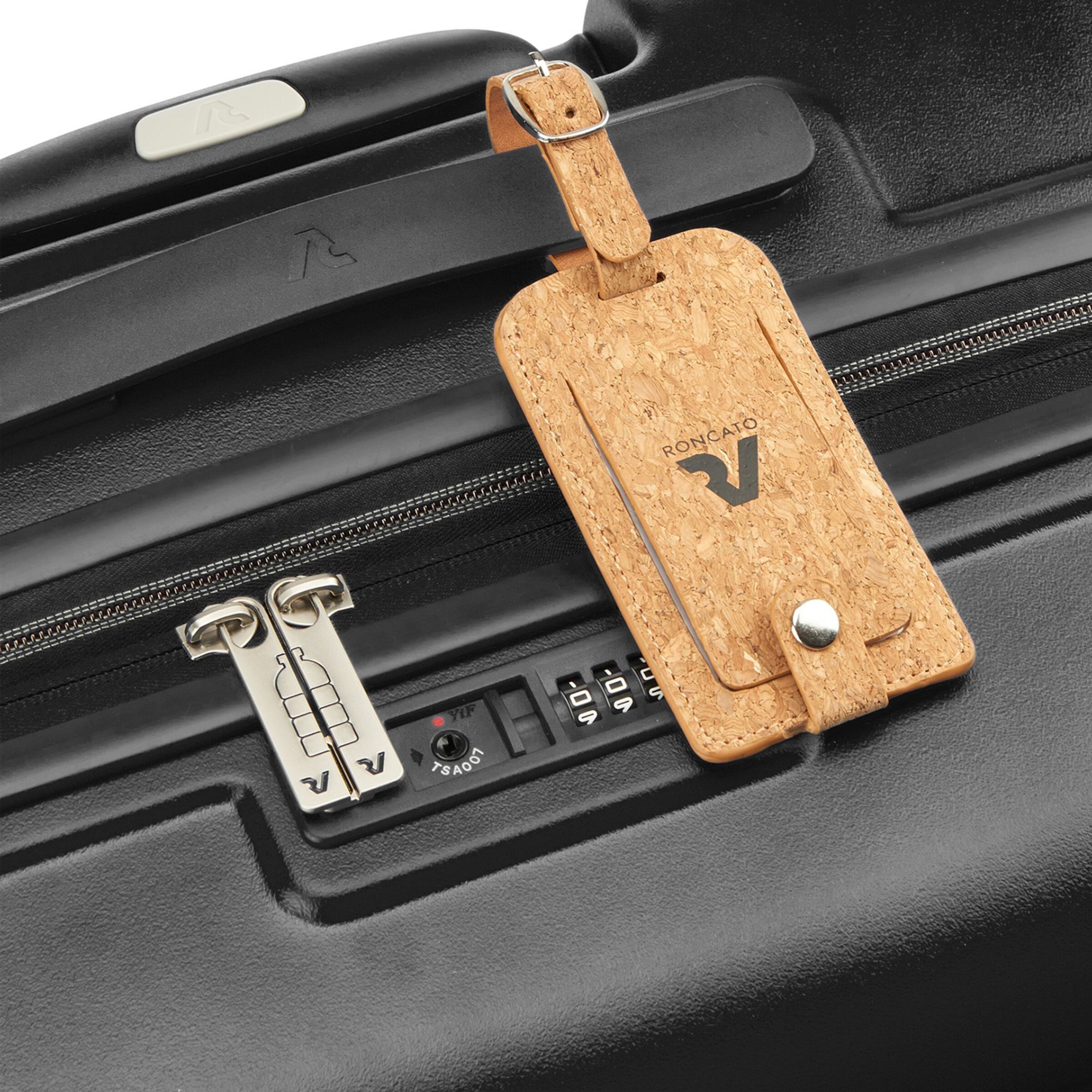 Roncato Suitcase Set 'Relife' in Black