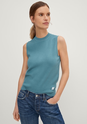 Pull-over comma casual identity en bleu : devant