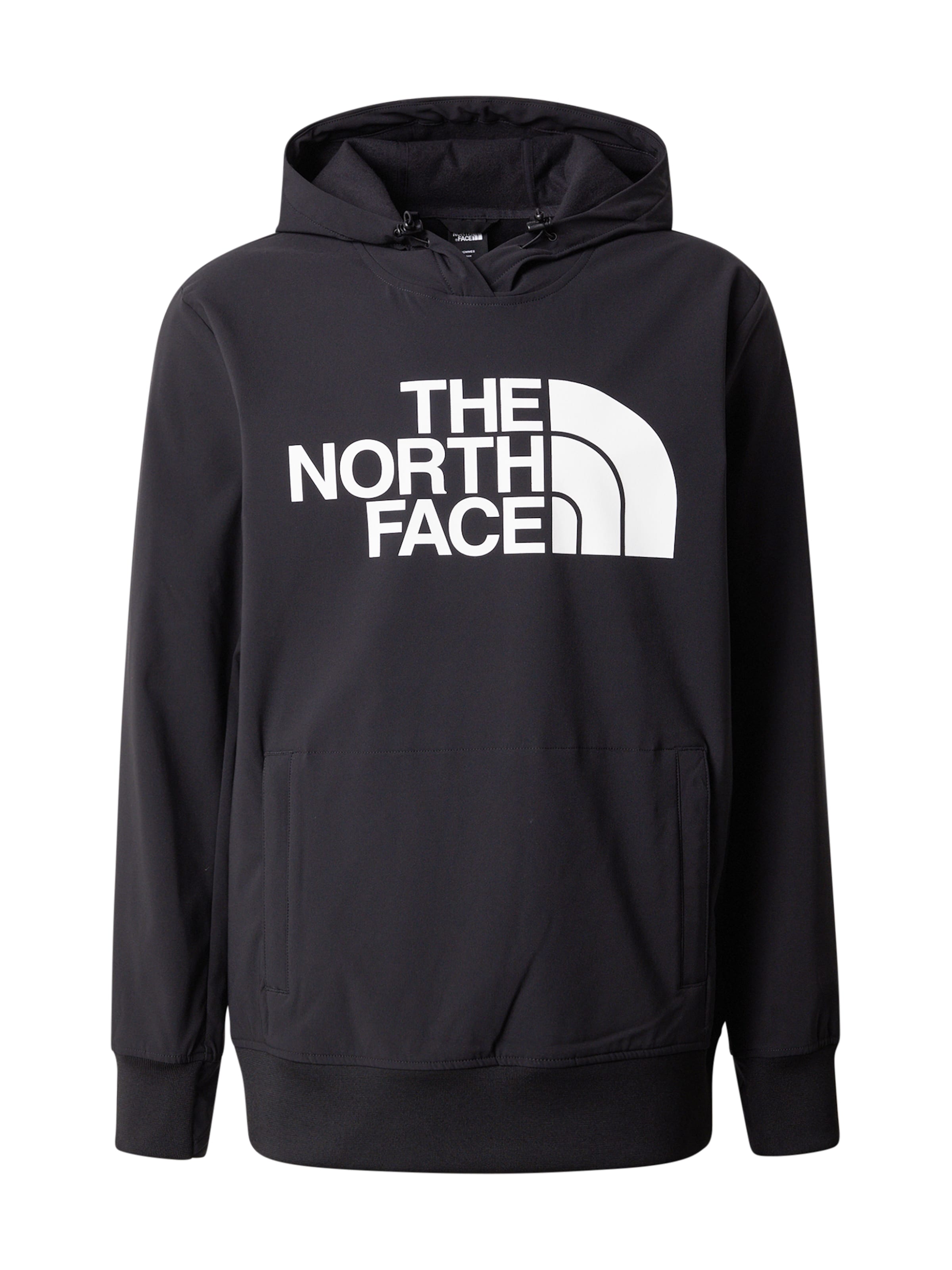 Felpa sportiva 'TEKNO' di THE NORTH FACE in nero: frontale